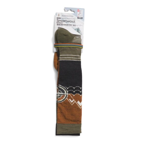 SMARTWOOL Acorn Athlete Edition Backcountry Ski Over The Calf Socks - Picture 1 of 1